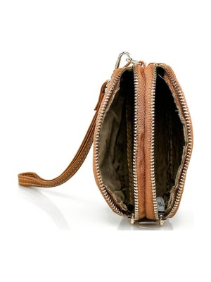 Lavor Μικρό Δερμάτινο Γυναικείο Πορτοφόλι με RFID Ταμπά