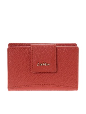 Lavor Μικρό Δερμάτινο Γυναικείο Πορτοφόλι με RFID Τερακότα