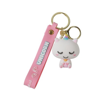 I-Total Μπρελόκ Μονόκερος Άσπρο-Ροζ XL2948