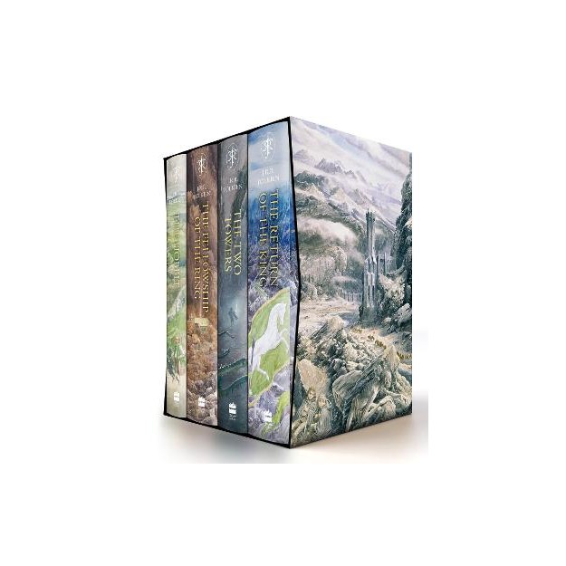 THE HOBBIT   THE LORD OF THE RINGS BOXED SET - ILLUSTRATED EDITION