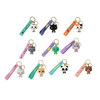 I-Total Μπρελόκ Πάντα Άσπρο-Μαύρο XL2951