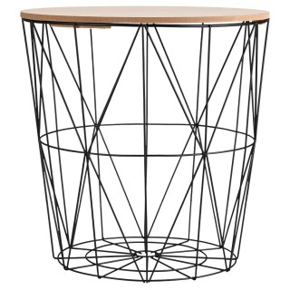 ΒΟΗΘΗΤΙΚΟ ΤΡΑΠΕΖΑΚΙ ΜΕ ΑΠΟΘΗΚΕΥΤΙΚΟ ΧΩΡΟ ΜΑΥΡΟ