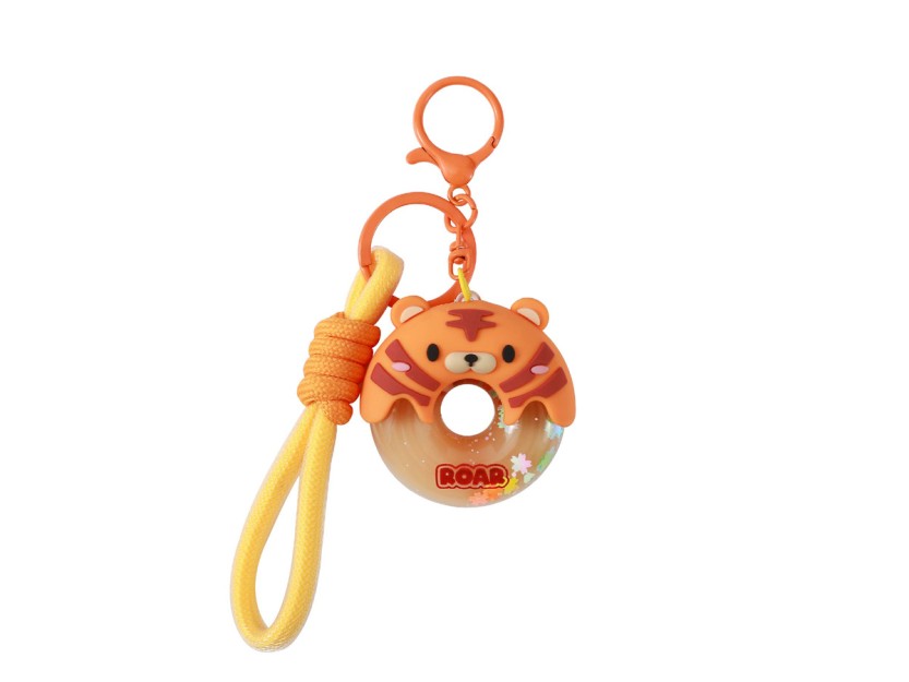 I-Total Μπρελόκ Bubble Donuts Πορτοκαλί XL3072