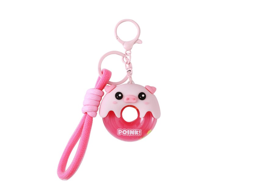 I-Total Μπρελόκ Donuts Ροζ XL3075