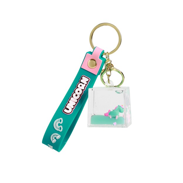 I-Total Μπρελόκ Bubble Cube Γαλάζιο XL2794