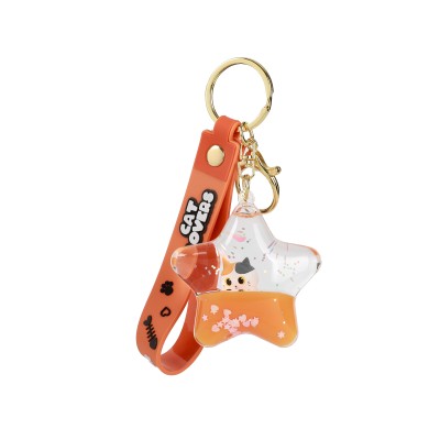 I-Total Μπρελόκ Liquid Star Πορτοκαλί XL2924