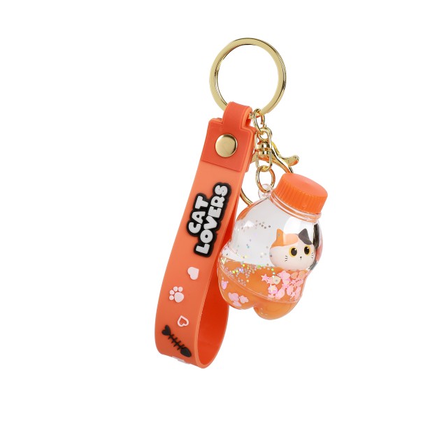 I-Total Μπρελόκ Liquid Bottle Πορτοκαλί XL2925