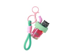 I-Total Μπρελόκ Bubble Tea Γάτα XL3079