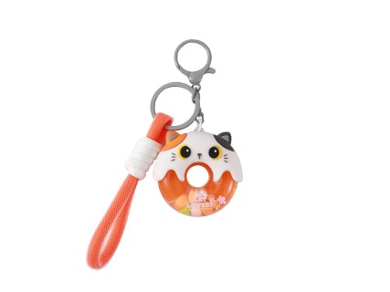 I-Total Μπρελόκ Bubble Donuts Πορτοκαλί XL3065