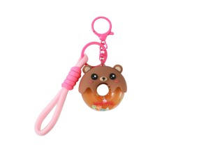 I-Total Μπρελόκ Bubble Donuts Καφέ XL3073