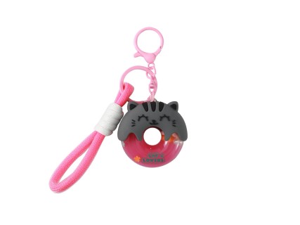 I-Total Μπρελόκ Bubble Donuts Γκρι XL3067