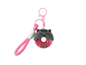 I-Total Μπρελόκ Bubble Donuts Γκρι XL3067