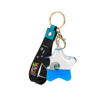 I-Total Μπρελόκ Bubble Star Μπλε XL2926