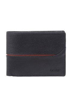 Lavor Δερμάτινο Ανδρικό Πορτοφόλι με RFID Μαύρο 1-6171