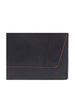 Lavor Δερμάτινο Ανδρικό Πορτοφόλι με RFID Μαύρο 1-6170