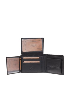 Lavor 1-3834 Δερμάτινο Ανδρικό Πορτοφόλι με RFID Μαύρο