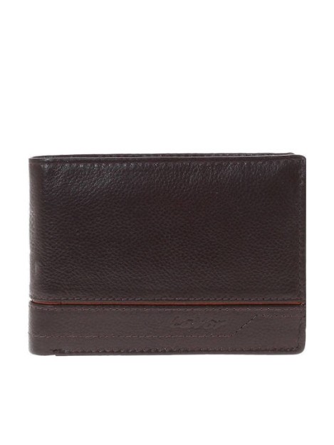 Lavor 1-3834 Δερμάτινο Ανδρικό Πορτοφόλι με RFID Καφέ
