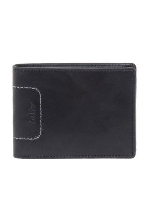 Lavor Δερμάτινο Ανδρικό Πορτοφόλι με RFID Μαύρο 1-5352