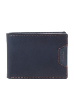 Lavor Δερμάτινο Ανδρικό Πορτοφόλι με RFID Μπλε 1-6172