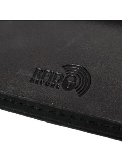Lavor Δερμάτινο Ανδρικό Πορτοφόλι με RFID Μαύρο 1-6172