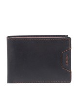 Lavor Δερμάτινο Ανδρικό Πορτοφόλι με RFID Μαύρο 1-6172