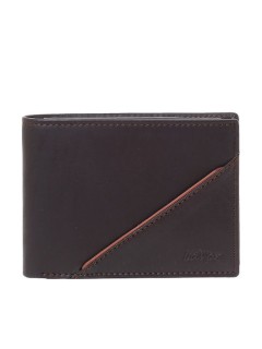 Lavor Δερμάτινο Ανδρικό Πορτοφόλι Καφέ 1-5909