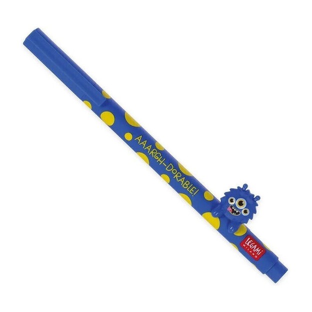 Legami Milano Lovely Friends Στυλό Gel Μπλε με Μπλε Μελάνι Monster