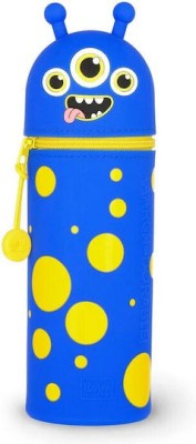 Legami Milano Monster Κασετίνα από Σιλικόνη Βαρελάκι Μπλε
