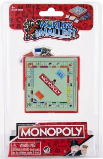 Επιτραπέζιο Παιχνίδι Monopoly 8+ Ετών (EN) World's Smallest