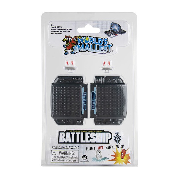 Επιτραπέζιο Παιχνίδι Battleship 8+ Ετών (EN) World's Smallest