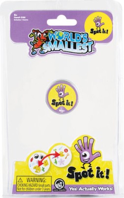 Επιτραπέζιο Παιχνίδι Spot It 6+ Ετών World's Smallest