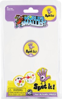Επιτραπέζιο Παιχνίδι Spot It 6+ Ετών World's Smallest
