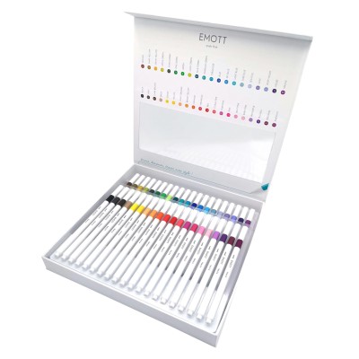 Σετ Μαρκαδόρων Uni EMOTT Ever Fine – 40 Χρώματα