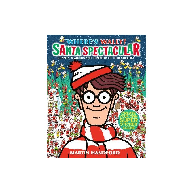 WHERES WALLY? : SANTA SPECTACULAR STICKER ACTIVITY BOOK PB