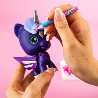 Σετ Διακόσμησης Μονόκερου με Κρύσταλλα – Crystalverse Apollo