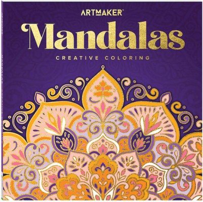 Art Maker Square Colouring Books Mandalas