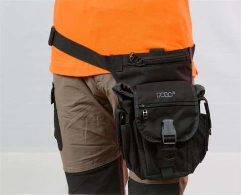 Polo Le-Gun Τσαντάκι Μέσης/Μηρού Μαύρο 9-08-091-2000