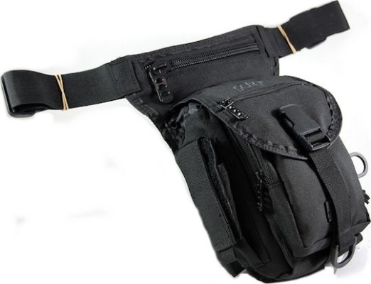 Polo Le-Gun Τσαντάκι Μέσης/Μηρού Μαύρο 9-08-091-2000