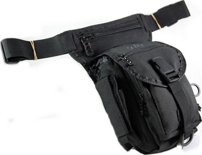 Polo Le-Gun Τσαντάκι Μέσης/Μηρού Μαύρο 9-08-091-2000