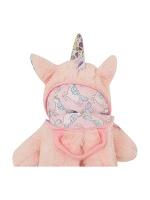 Polo Lindo Παιδική Τσάντα Βόλτας Ροζ Unicorn 9-01-053-8306