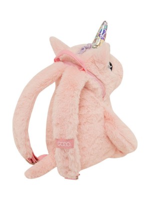 Polo Lindo Παιδική Τσάντα Βόλτας Ροζ Unicorn 9-01-053-8306