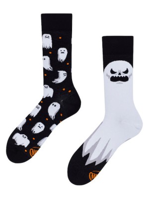 Many Mornings The Ghost Κάλτσες με Σχέδια Πολύχρωμες