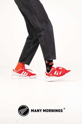 Κάλτσες Many Mornings Slam Dunk – Ανδρικές με Σχέδιο Μπάσκετ