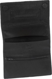 Lavor 1-3034 Δερμάτινη Καπνοθήκη Μαύρη με Μαγνητικό Κούμπωμα