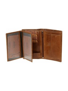 Lavor 1-3315 Δερμάτινο Ανδρικό Πορτοφόλι με RFID Cognac