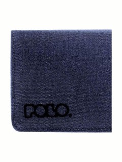 Polo Ανδρικό Πορτοφόλι Καρτών RFID Small Μπλε 9-38-013-05