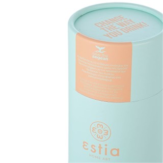 ESTIA ΘΕΡΜΟΣ TRAVEL CUP SAVE THE AEGEAN 500ml BERMUDA GREEN