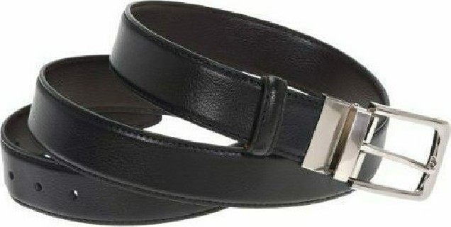 Lavor 1-81 Ανδρική Ζώνη Δερμάτινη Διπλής Όψης Black / Brown