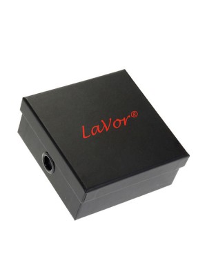 Lavor 1-97 Ανδρική Ζώνη Δερμάτινη Διπλής Όψης Μαύρο/Καφέ 130cm