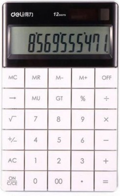 Deli Αριθμομηχανή σε Λευκό Χρώμα 922531